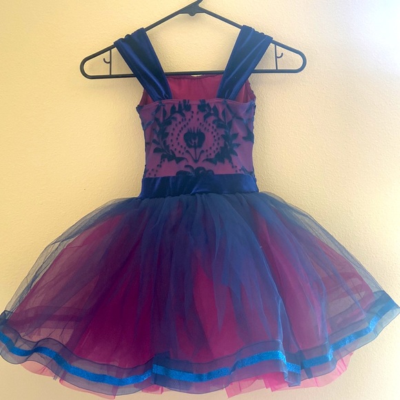 Weissman girls blue purple ballet tutu dance princess costume - Picture 4 of 6